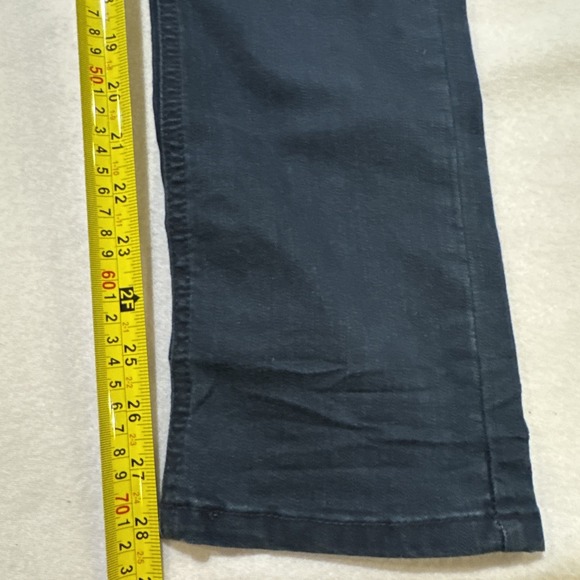 LEVIS 502 Big Kid Sz 14 27x29 Reg Dark Wash Denim Tapered Jeans Inner Adjustable - Picture 3 of 10